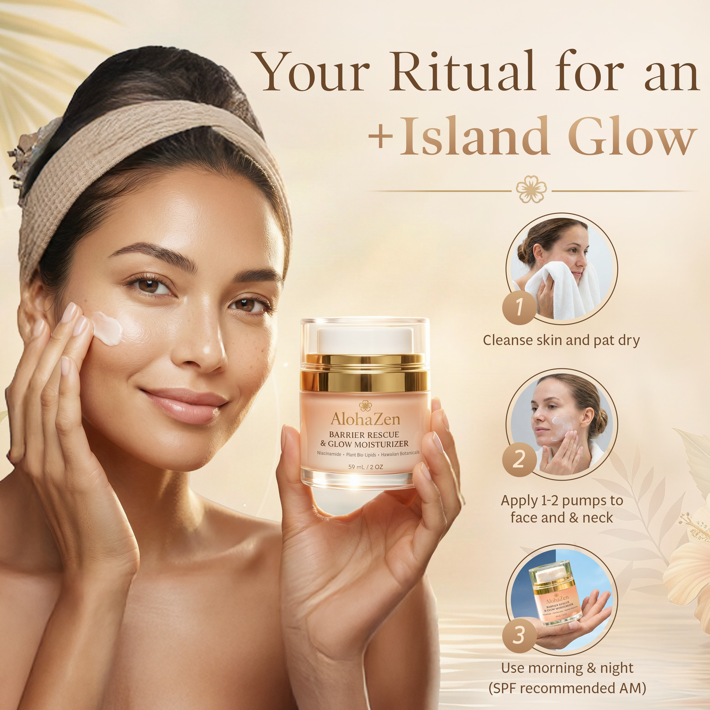 Barrier Rescue & Glow Moisturizer